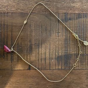 Juicy Couture lips necklace